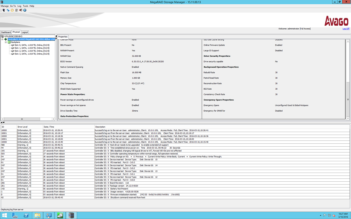 lsi megaraid storage manager 13.11.01.06