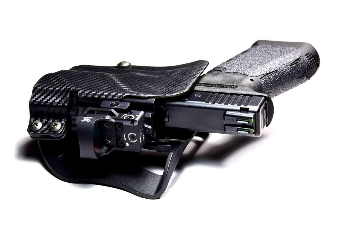 UM3 Pistol Sight Mount with UM3HC Holster