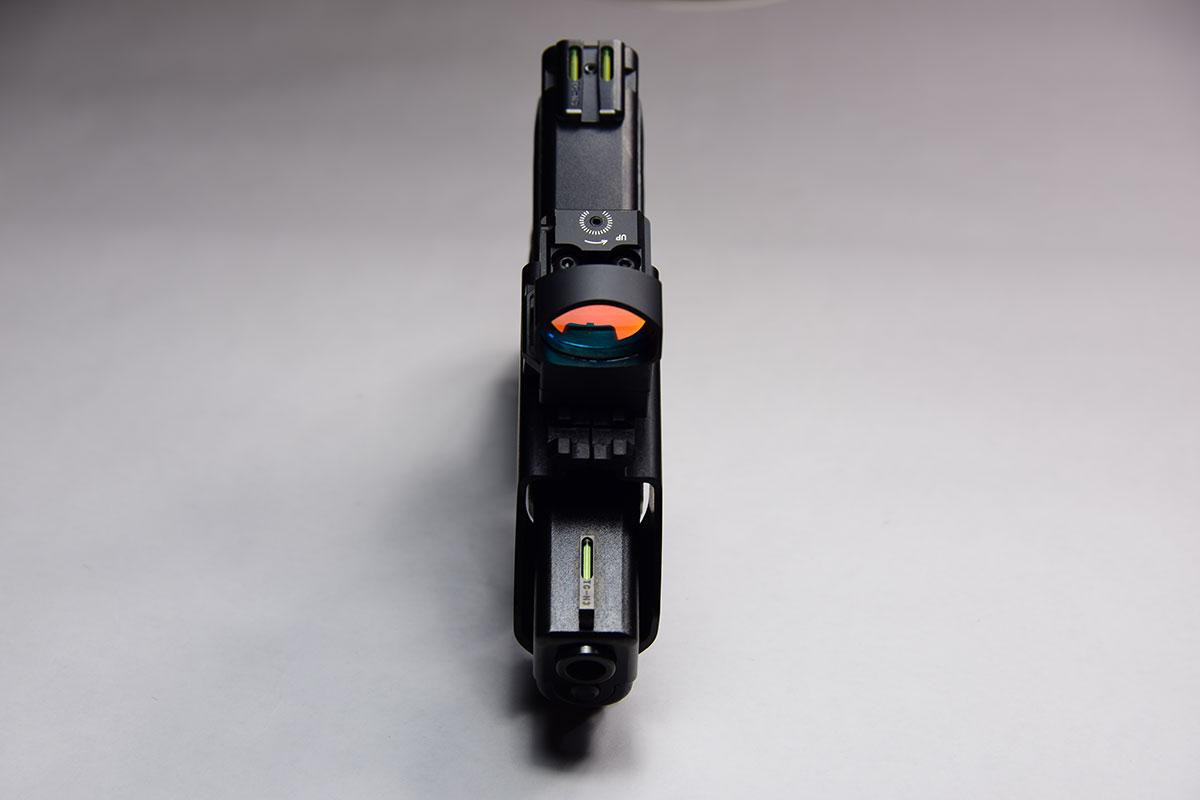 UM3 Pistol Sight Mount - Front View